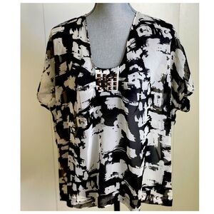 COLLECTIVE CONCEPTS SHEER TOP